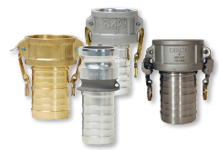 Hose clamps, cam locks & fittings